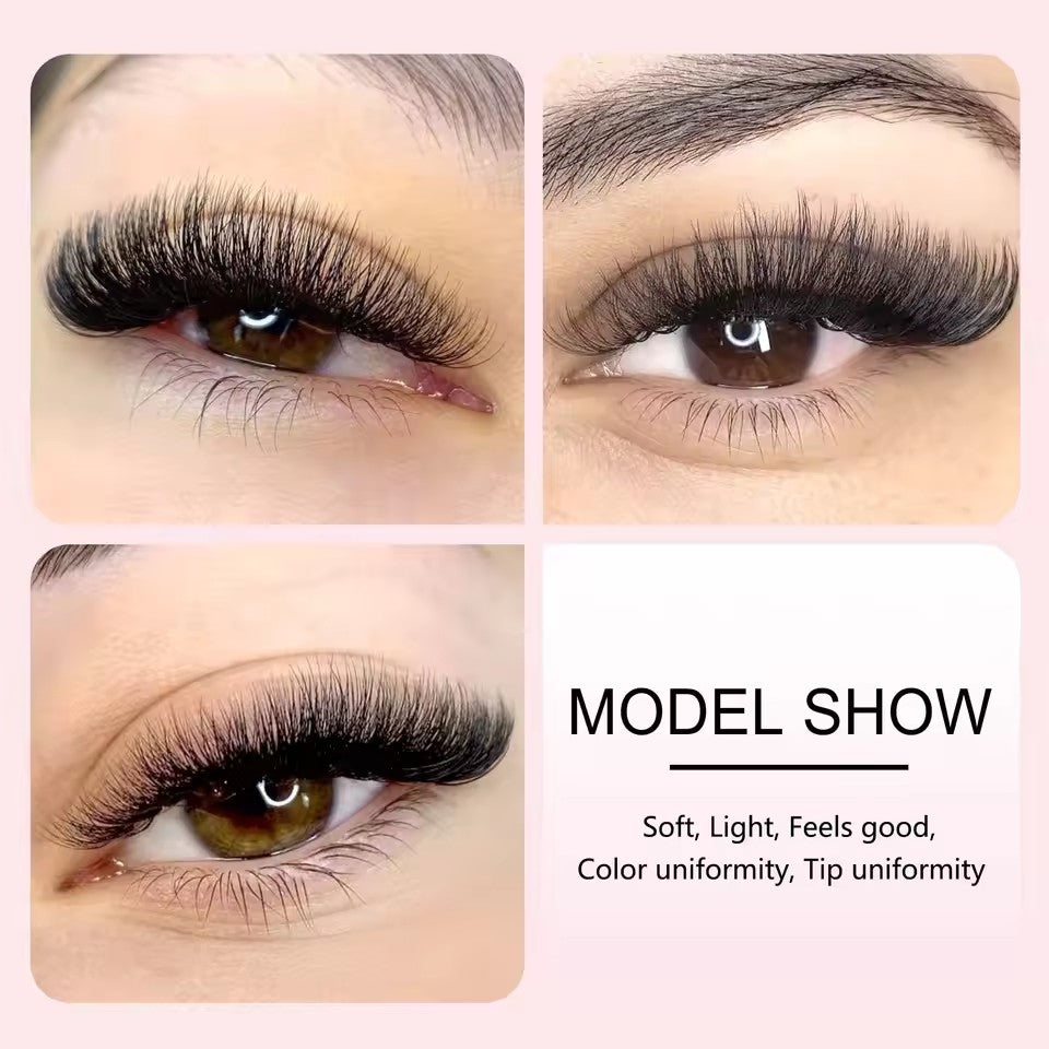 Easy-to-use DIY 2D/3D/4D/10D simulation mink flower eyelashes