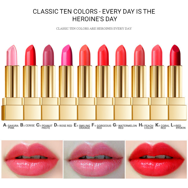 Long-lasting matte lipstick with lip balm oil
