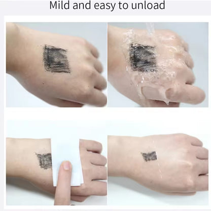 Black mascara, four-dimensional silk-smooth lash growth waterproof mascara