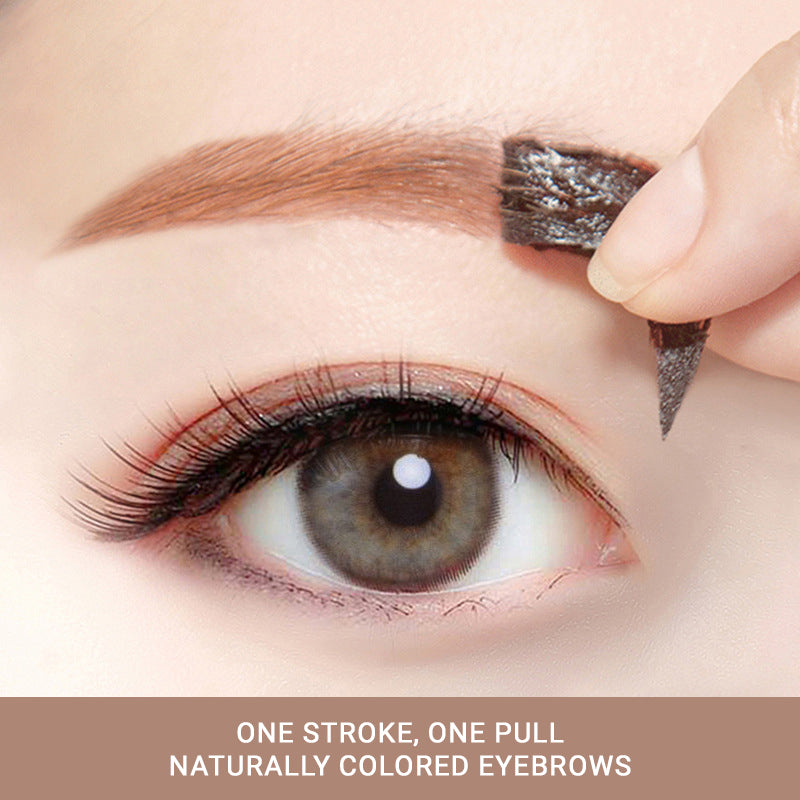 Eyebrow gel, red winebottle, peel-off eyebrowgel, natural, easy to apply