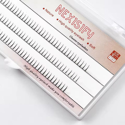 120 sets of V-shaped lower eyelashes, 5/6/7 millimeters, easy-to-apply makeup extension tools