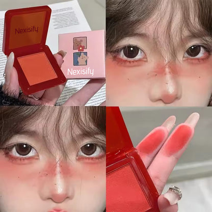 Single-color blusher palette, matte natural facial contour shadow palette