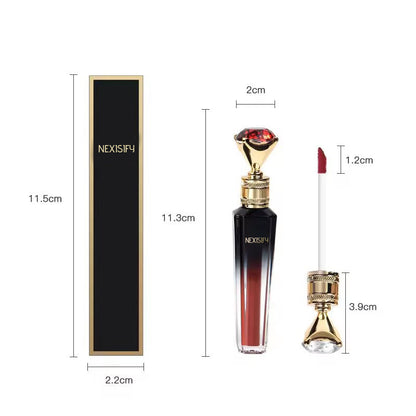 Long-lasting moisturizing waterproof lip gloss that does not fade or transfer