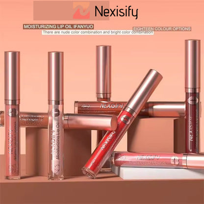 Matte velvet lip gloss deep red-brown liquid lipstick long-lasting waterproof