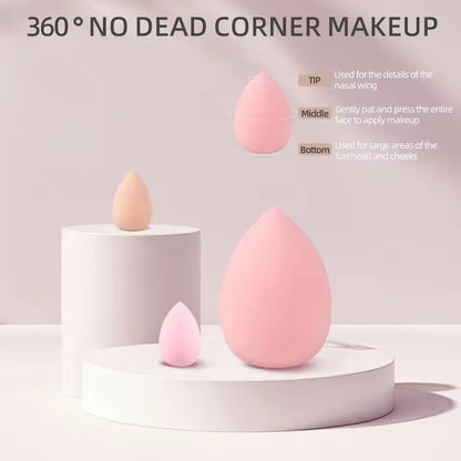 A set of 13 professional makeup brushes out of 33, including accessories, suitable for combination skin