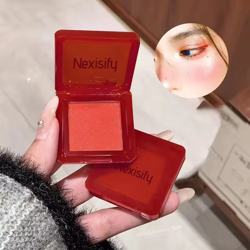 Single-color blusher palette, matte natural facial contour shadow palette