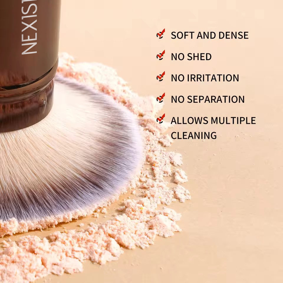 Adjustable foundation brush, Japanese puff brush