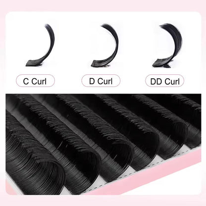 Easy-to-use DIY 2D/3D/4D/10D simulation mink flower eyelashes