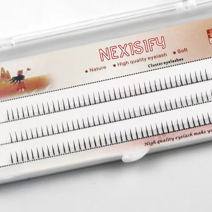 120 sets of V-shaped lower eyelashes, 5/6/7 millimeters, easy-to-apply makeup extension tools